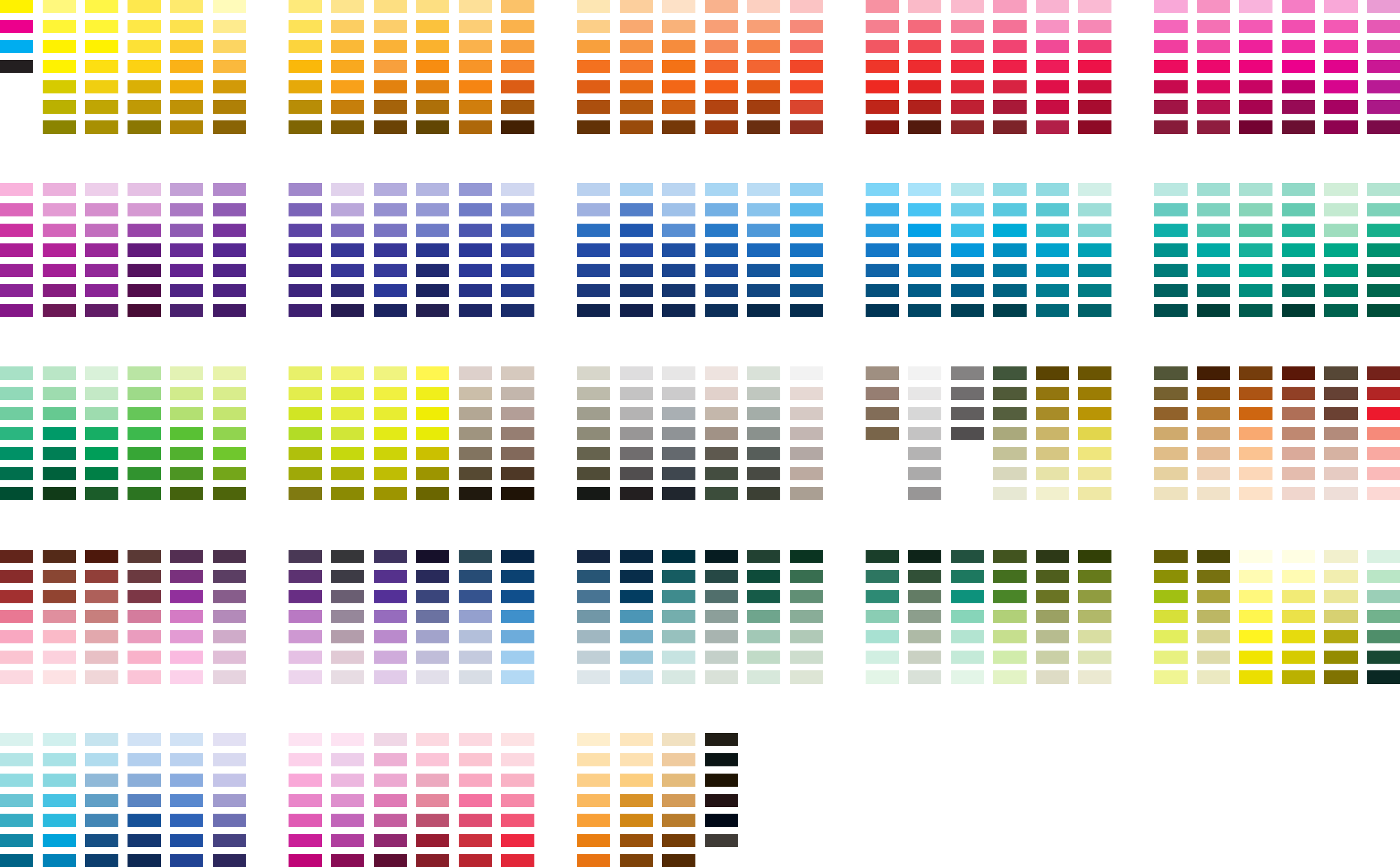 online pantone color chart pdf