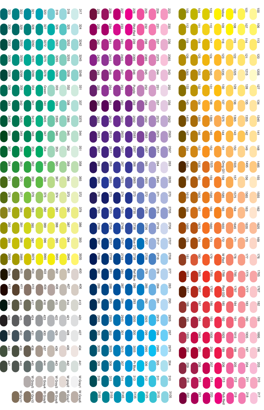 online pantone color chart pdf
